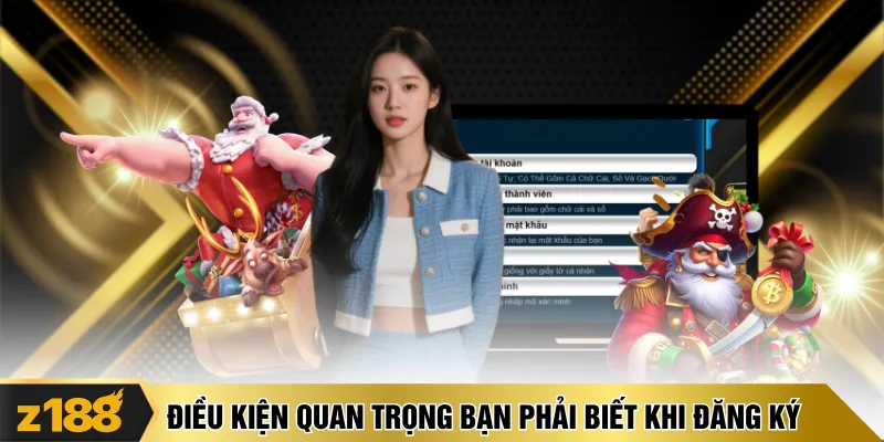Các điều kiện quan trọng bạn phải biết khi đăng ký
