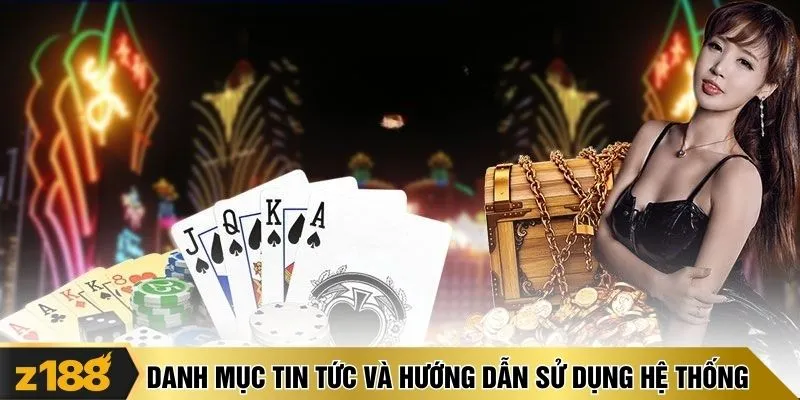 Danh mục tin tức và hướng dẫn sử dụng hệ thống